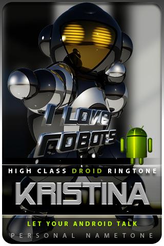 KRISTINA nametone droid Android Multimedia