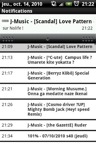 Nolife Programme TV Android Multimedia