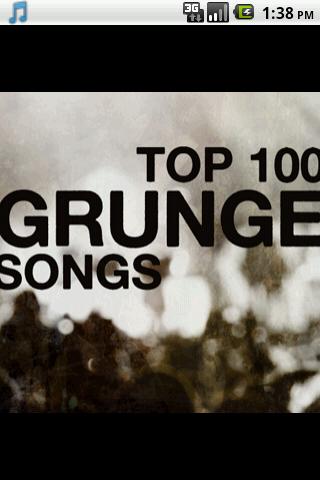 Top 100 Grunge Songs Android Multimedia