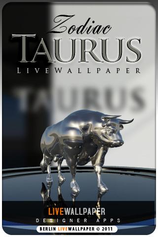 TAURUS live wallpapers . Android Multimedia