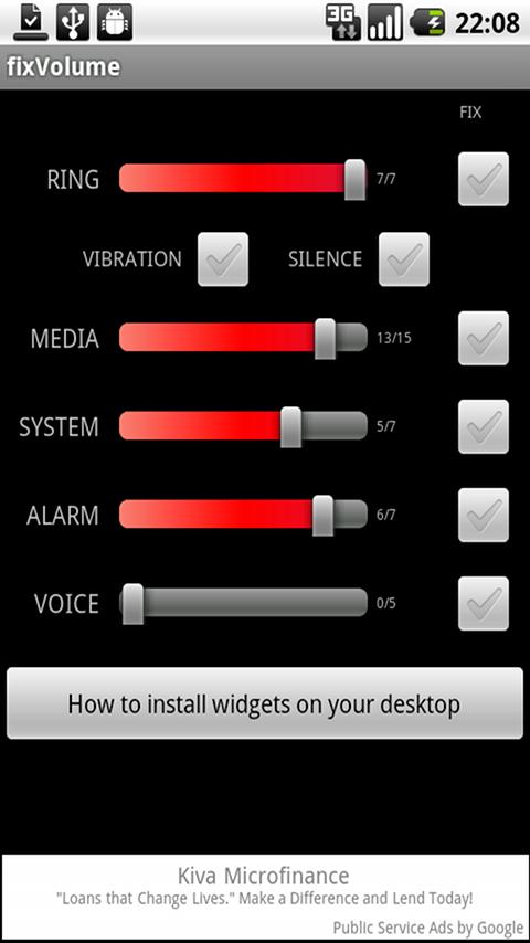 fixVolume Android Multimedia