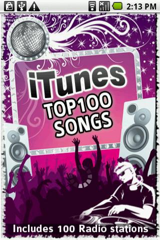 Top 100 iTunes Songs & Radio Android Multimedia