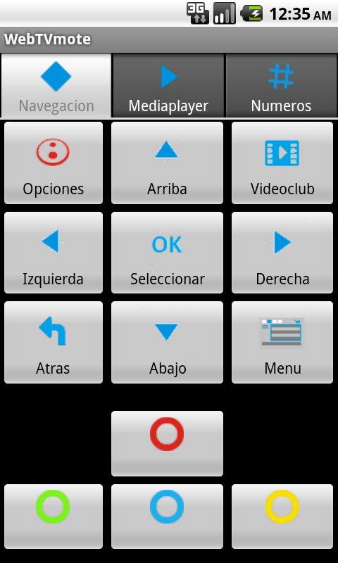WebTVmote Android Multimedia