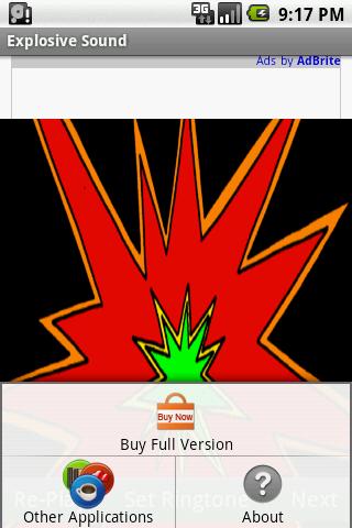 Sound: Explosion + Ringtones Android Multimedia