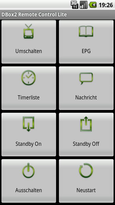 DBox2 Remote Control Lite Android Multimedia