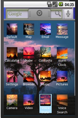Sunsets Theme Android Multimedia