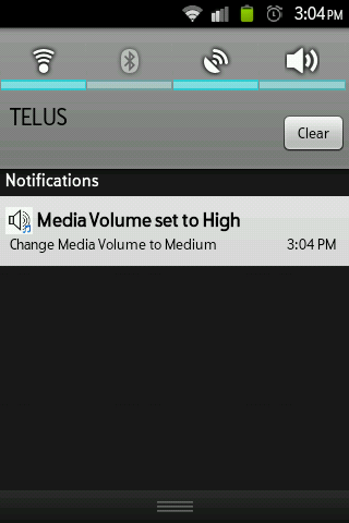 Media Volume Toggle Android Multimedia