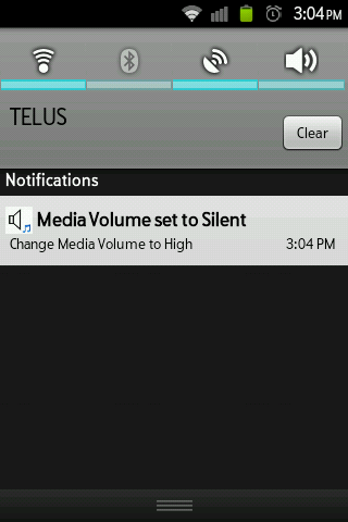 Media Volume Toggle Android Multimedia