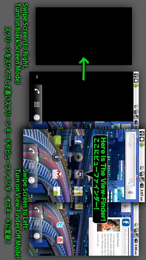 (spy camera)Home Screen Camera Android Photography