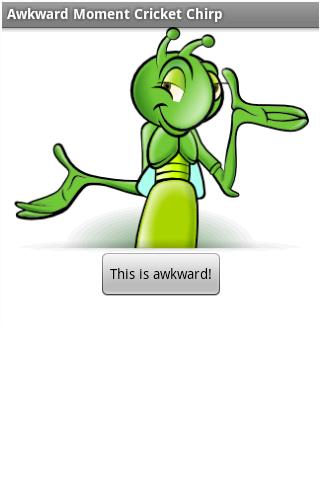 Awkward Cricket Chirp Lite Android Multimedia