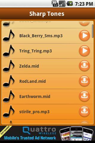 Ringtones: Sharp Tones Android Multimedia