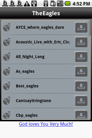 The Eagles Ringtone Android Multimedia