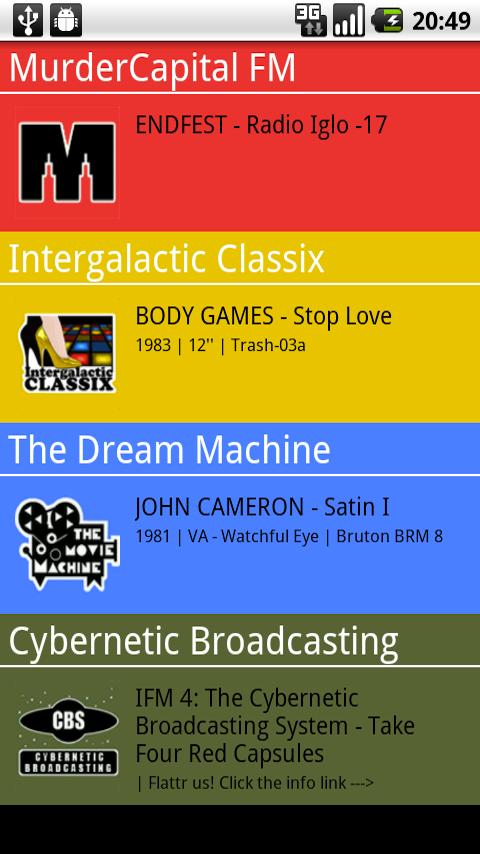 Intergalactic FM (beta) Android Multimedia