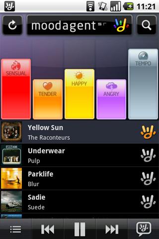 Moodagent Android Multimedia