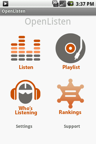 OpenListen Android Multimedia