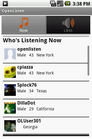 OpenListen Android Multimedia