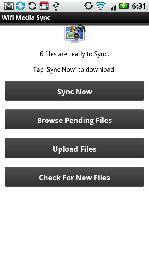 Wifi Media Sync Android Multimedia