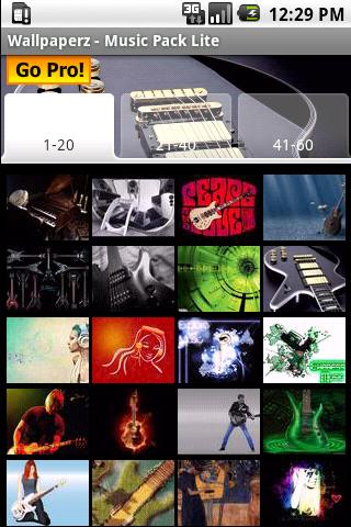 Music Wallpapers Lite Android Multimedia