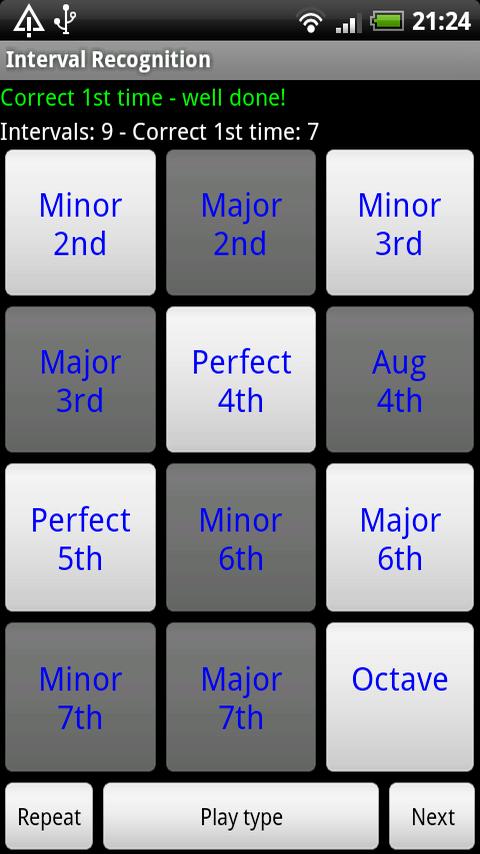 Interval Recognition Android Music & Audio