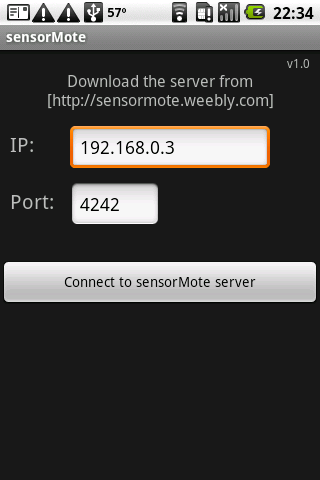 sensorMote Android Multimedia