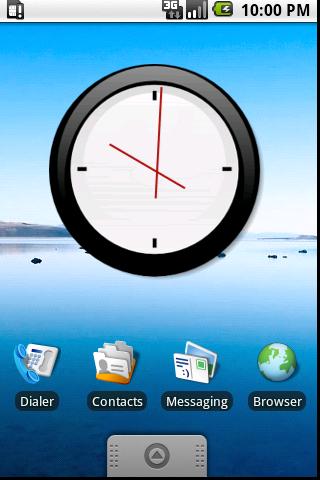 Analogic clock widget pack 3×4 Android Multimedia