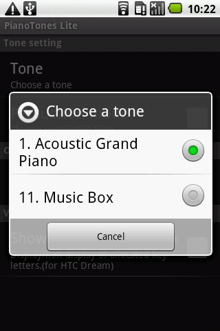 PianoTones Lite Android Multimedia