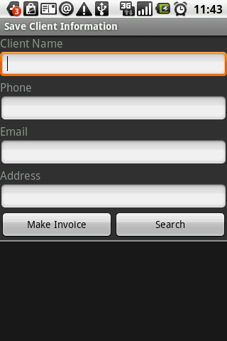 InvoiceMe Android Multimedia