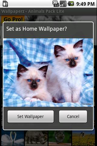 Pets & Animals Wallpapers Lite Android Multimedia