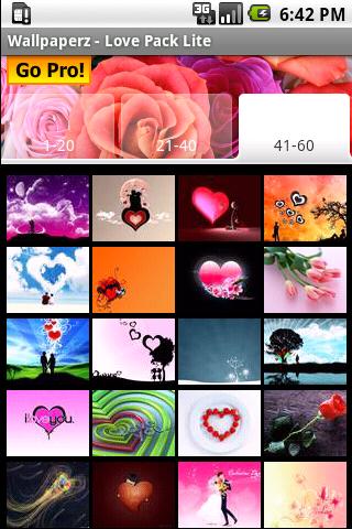 Love Wallpapers Lite Android Multimedia
