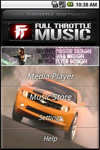 Full Throttle Music Store Android Multimedia