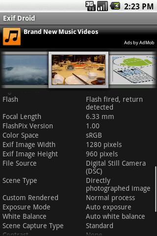 Exif Droid Android Multimedia