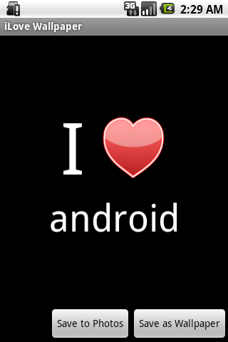 iLove Wallpaper Android Multimedia