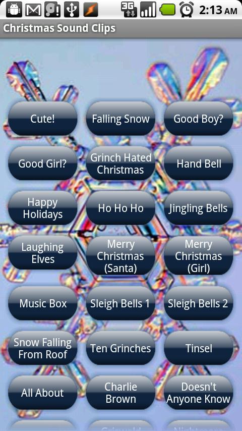 Christmas Sound Clips Android Multimedia