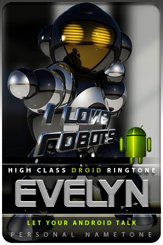 EVELYN nametone droid