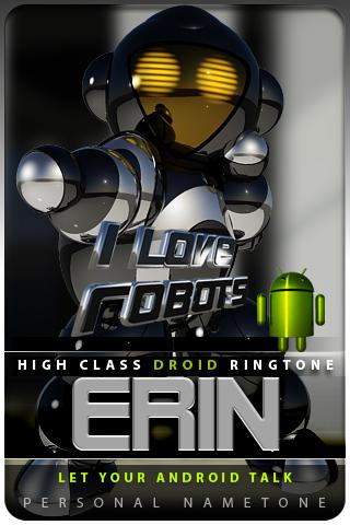 ERIN nametone droid Android Multimedia