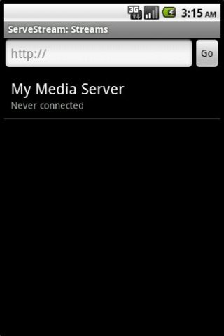 ServeStream Android Multimedia