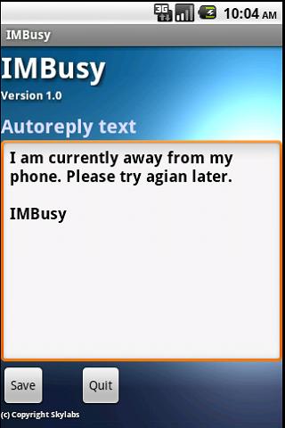 IMBusy