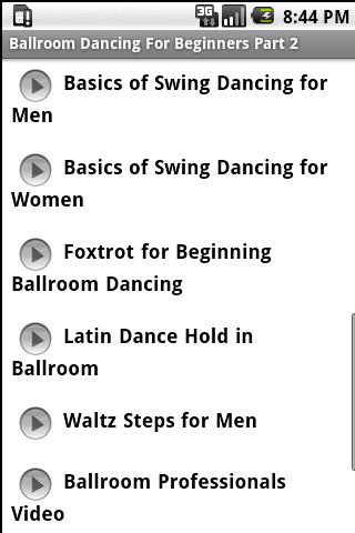 Ballroom Dancing Beginners Pt2 Android Social