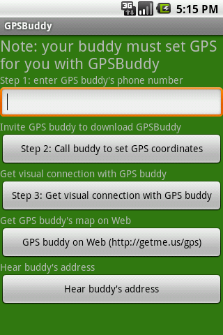 GPSBuddy Android Social