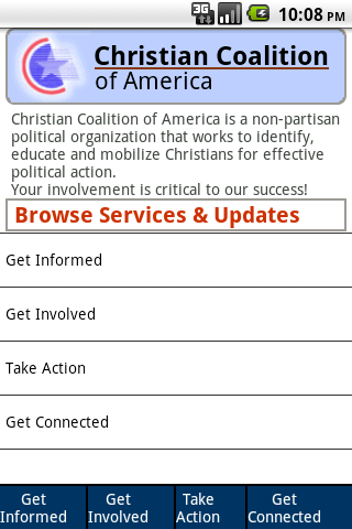 Christian Coalition Mobile Android Social