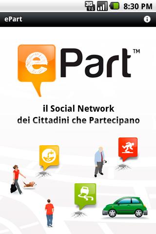 ePart Mobile Android Social