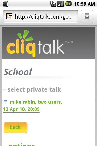 Cliqtalk Android Social