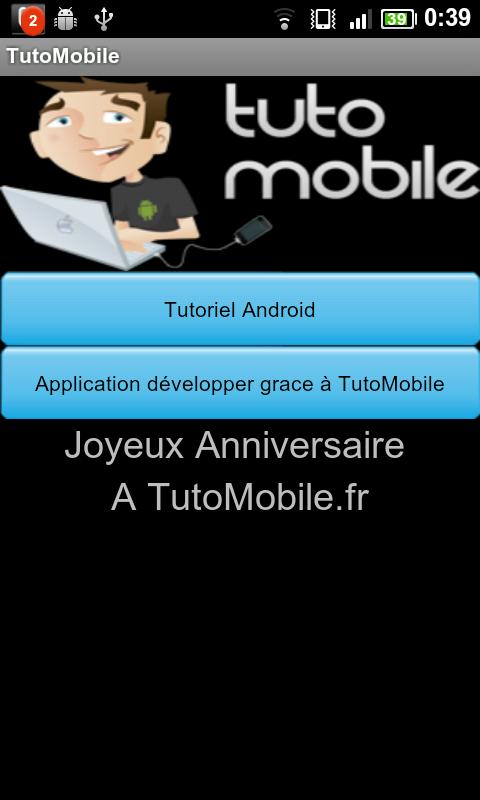 TutoMobile Android Social