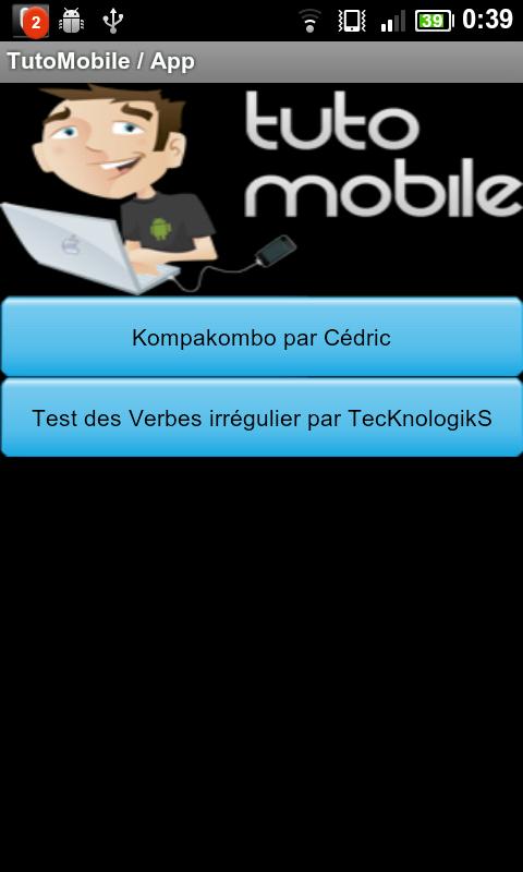 TutoMobile Android Social