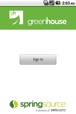 Greenhouse Android Social