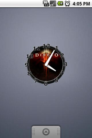 Diablo 3 Clock Widget Android Social