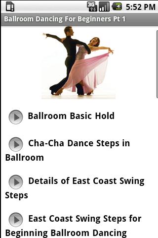 Ballroom Dancing Beginners 1. Android Social