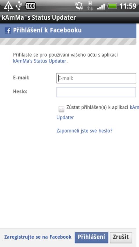 kAmMa`s Status Updater Android Social