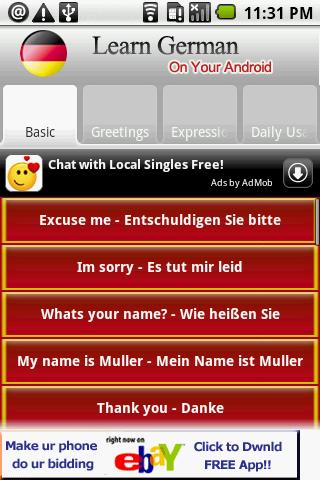 Learn German – Lite Android Social