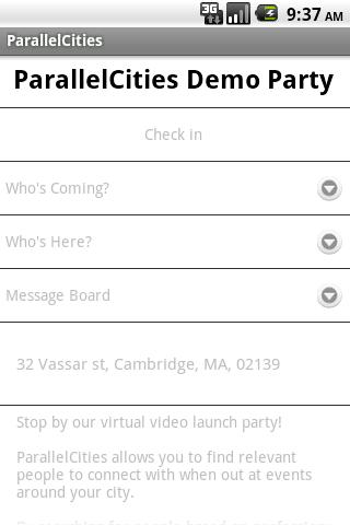 ParallelCities Android Social